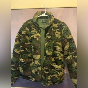 Lucky Brand Sherpa Camo Jacket